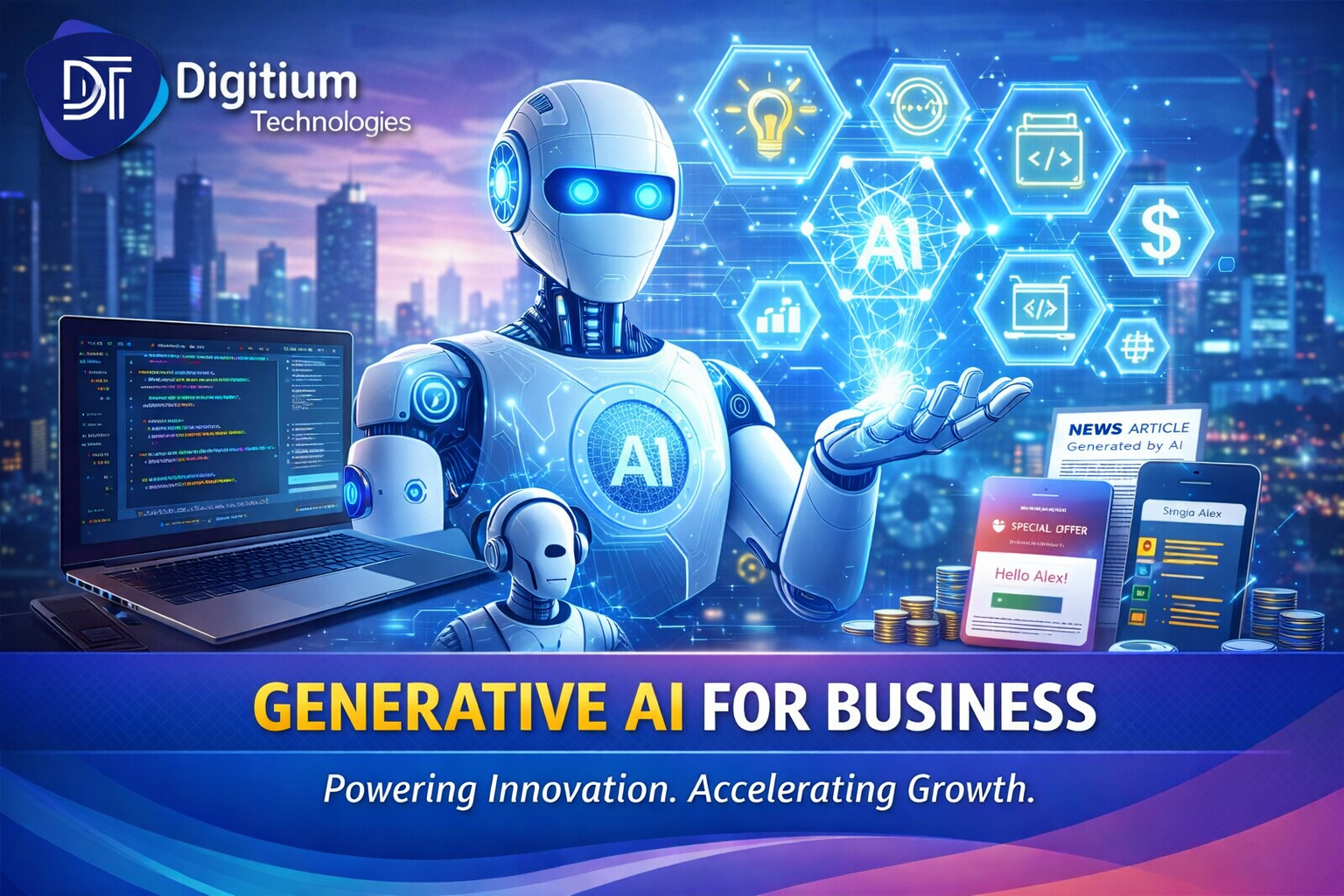 Generative AI for Business: Driving Innovation, Efficiency, and Competitive Advantage