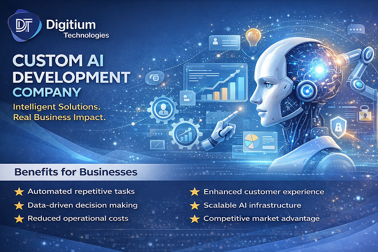 Why Choosing the Right Custom AI Development Company Is Critical for Business Growth
