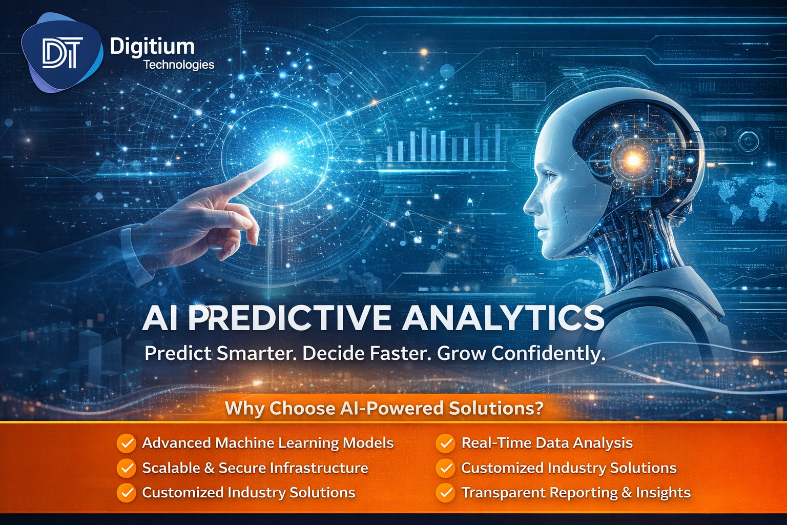 AI Predictive Analytics – Predict Smarter. Decide Faster. Grow Confidently.