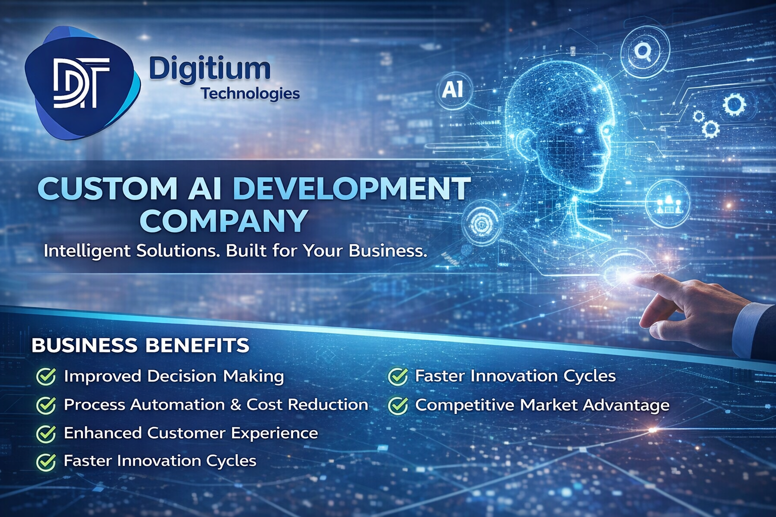 Why Your Business Needs a Custom AI Development Company