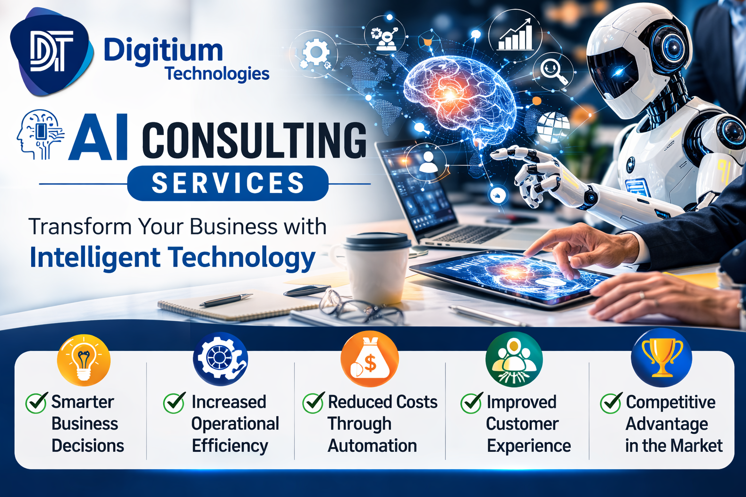 AI Consulting Services : Transform Your Business with Intelligent Technology