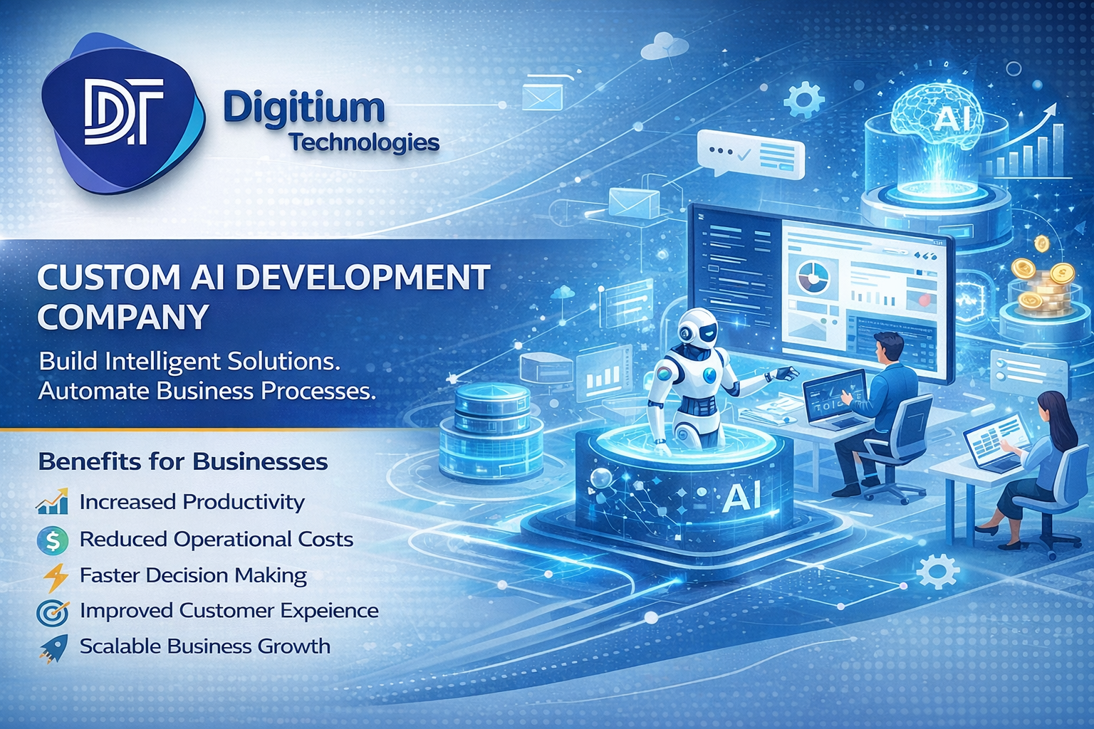 Custom AI Development Company: Building Intelligent Solutions for Modern Businesses