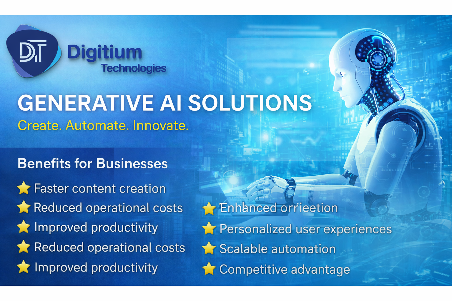 How Generative AI Solutions Are Transforming Industries Today