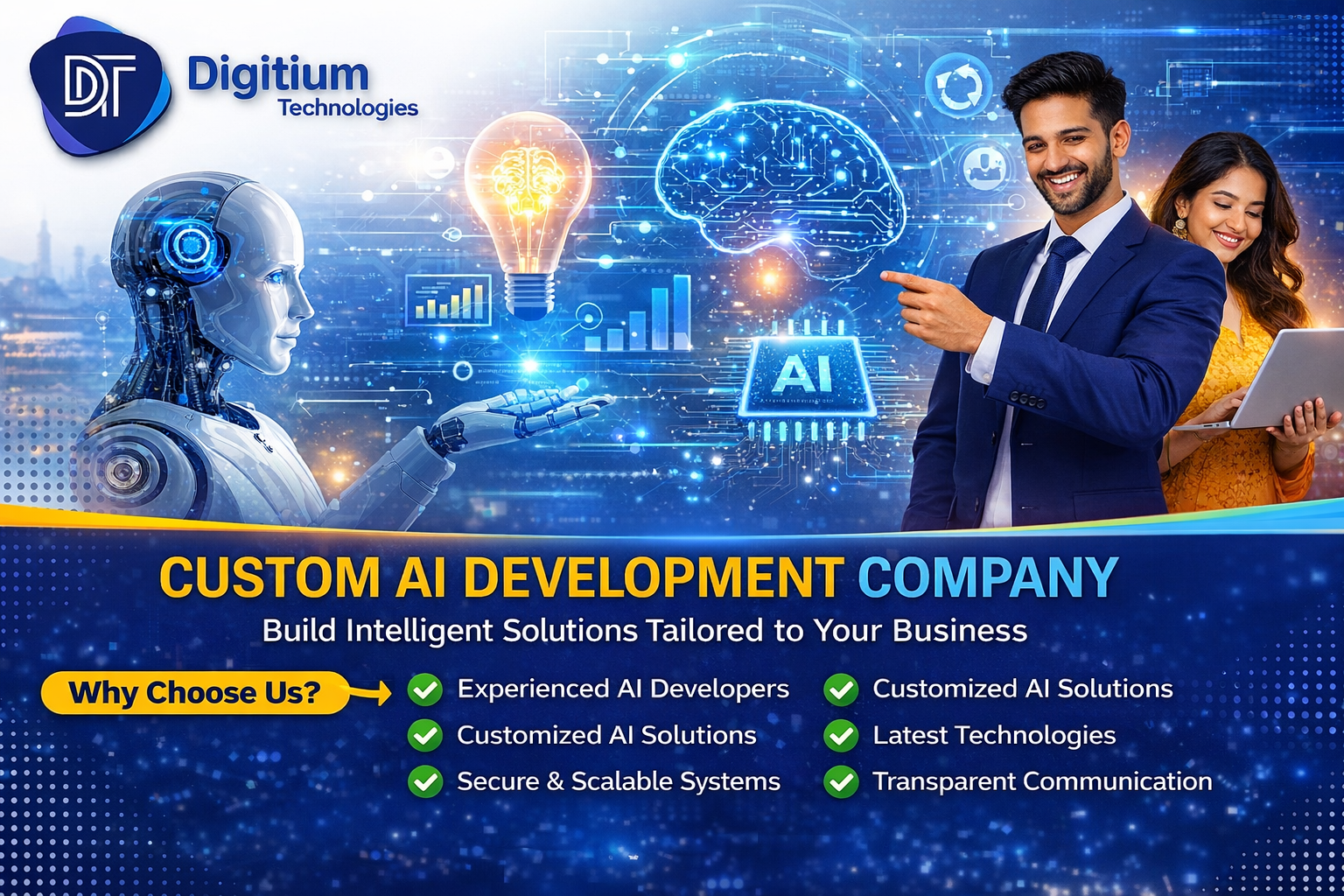 Top Benefits of Hiring a Custom AI Development Company